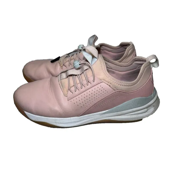 Clove Shoes Womens 10 Pink Gray White Comfort Nursing Slip On Sneaker Healthcare - Image 2