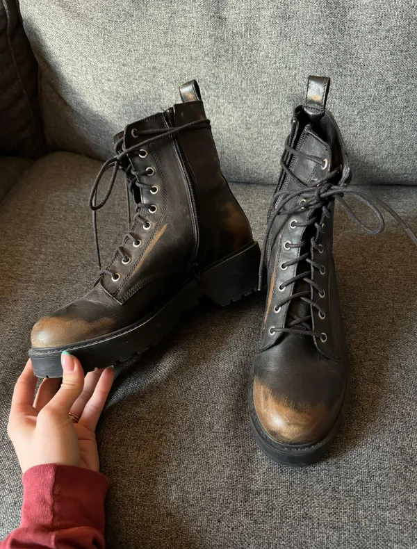 Steve Madden Tornado Combat Boots - Image 2