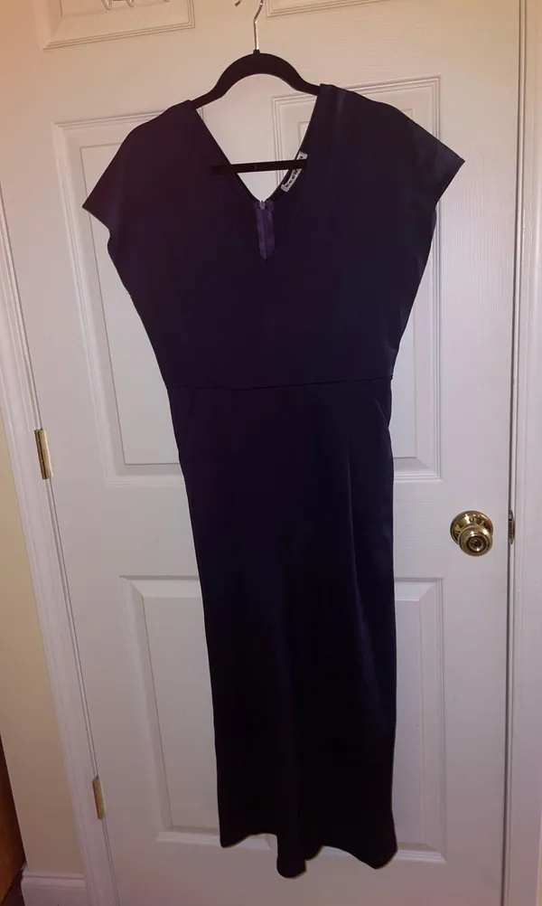 Navy jumpsuit Blue Size M - Image 4