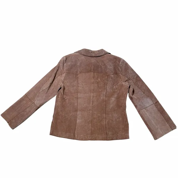 Vintage Faded Glory Boho Suede Western Jacket Bell Sleeve Retro Penny Lane L - Image 7