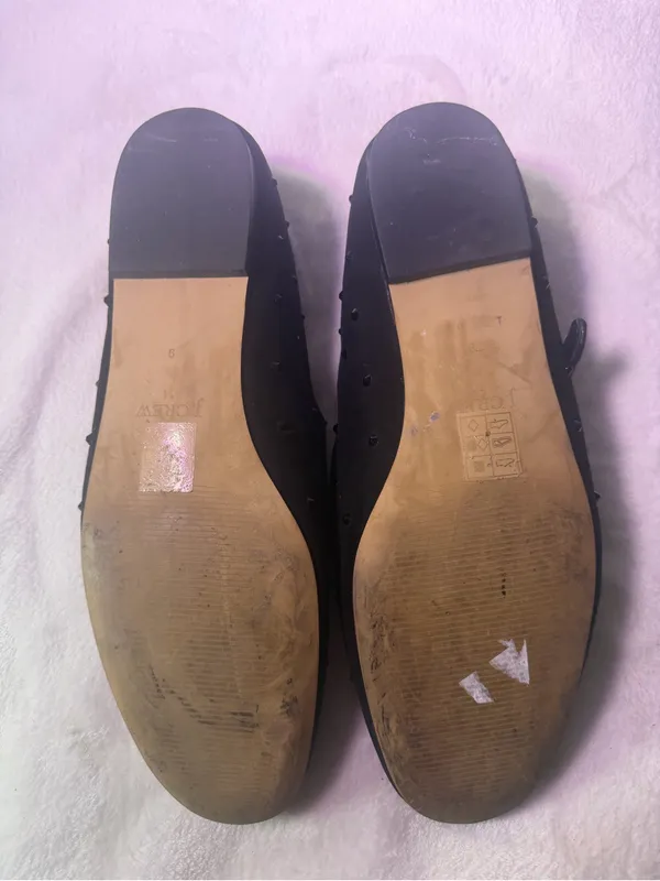 J. Crew Black Studded Mary Jane Flats - Image 9