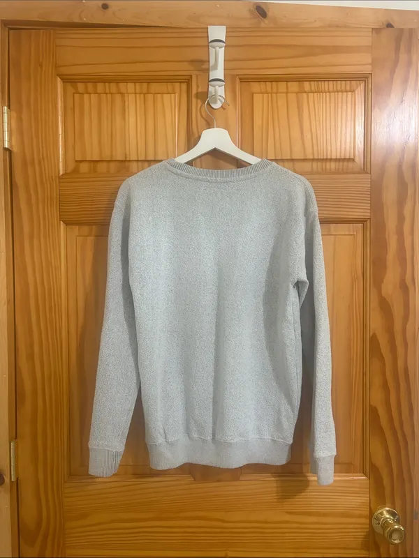 Texas Size Small Grey Crewneck Athleisure Sweatshirt - Image 4