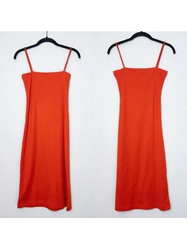 NWT [SET] Honor The Gift Service Mini Dress S Red Ribbed Oversized Monogram - Image 12