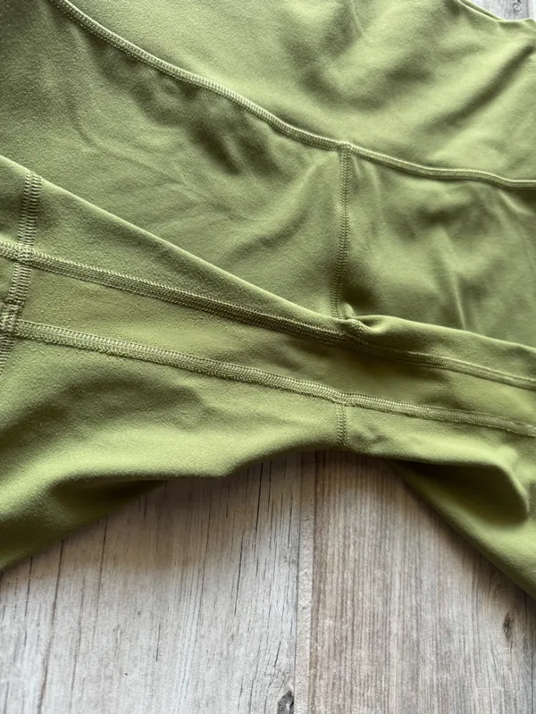 Lululemon Align High-Rise Short 6" Bronze Green Size 4 - Image 11