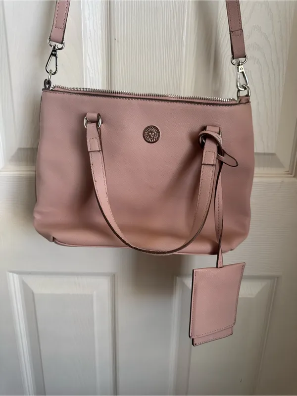 Anne Klein Pink Crossbody Purse - Image 3