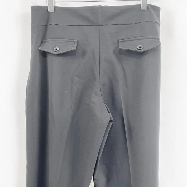 CACHE Vintage 90s Black Wide Leg Dress Pant Trouser Slacks - Image 6
