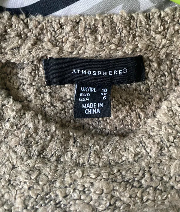Atmosphere Brown Sweater - Image 4