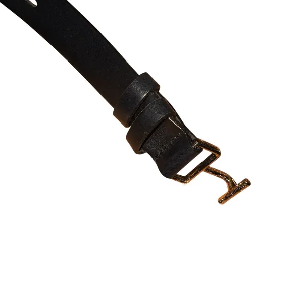 Black genuine leather with unique silver buckle - Image 3