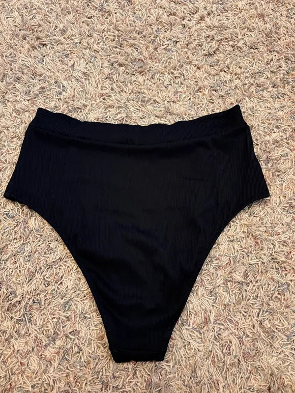 Aerie High-Waisted High-Cut Bikini Bottoms - Image 2
