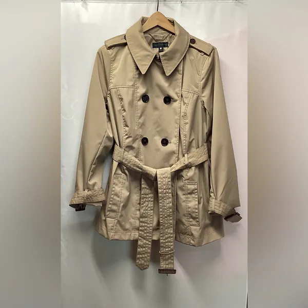 Worthington Vintage Classic camel tan pea coat. Size XL - Image 7