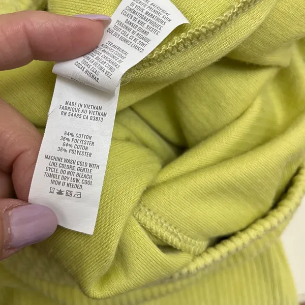 Aerie Grrove On Rib Velour‎ Flare Pant M Long Tall High Rise Retro Y2K Cozy - Image 10