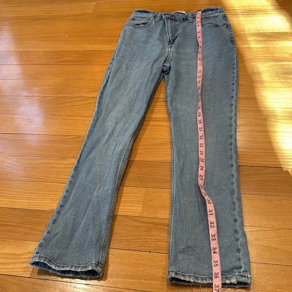 Abercrombie & Fitch the ‘90sslim straight ultra high rise jeans 27/4XS. - Image 7