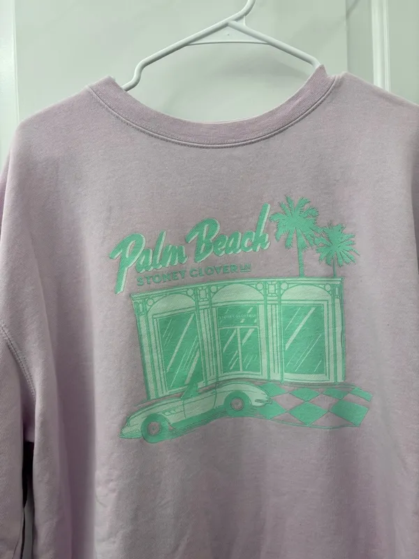 Stoney clover lane palm beach sweatshirt L/XL - Image 2