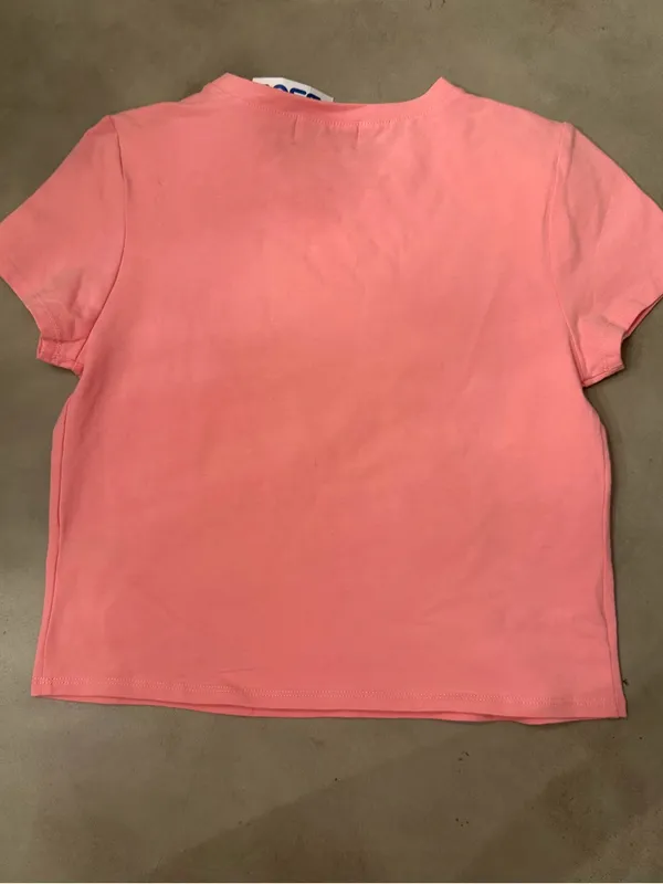 Juicy Couture Women’s M Pink Key to My Juicy Heart Graphic Baby Tee NWT - Image 2
