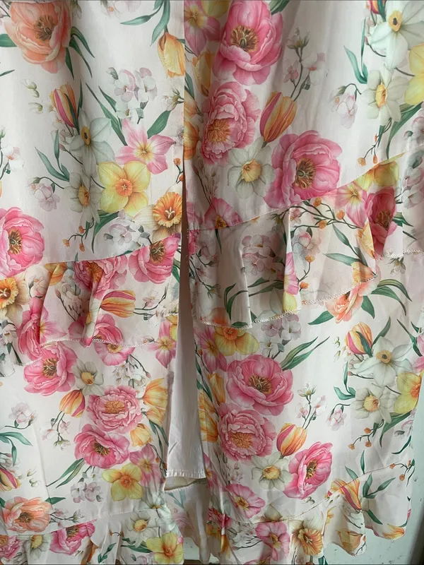 Petal & Pup Leila Floral Maxi Dress in Peony - Image 13
