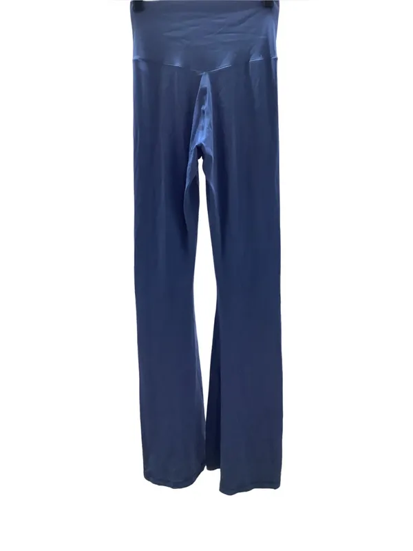 Aerie Offline Size Medium Blue Women's High-Waist Flared Leg Active Pants. - Image 2
