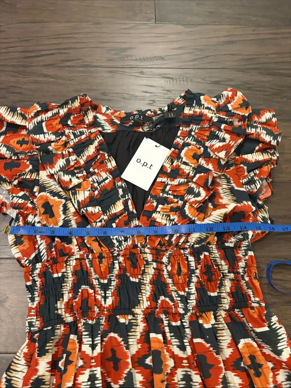 New With Tags Few Moda OPT Viansa Dress Sz M - Image 9