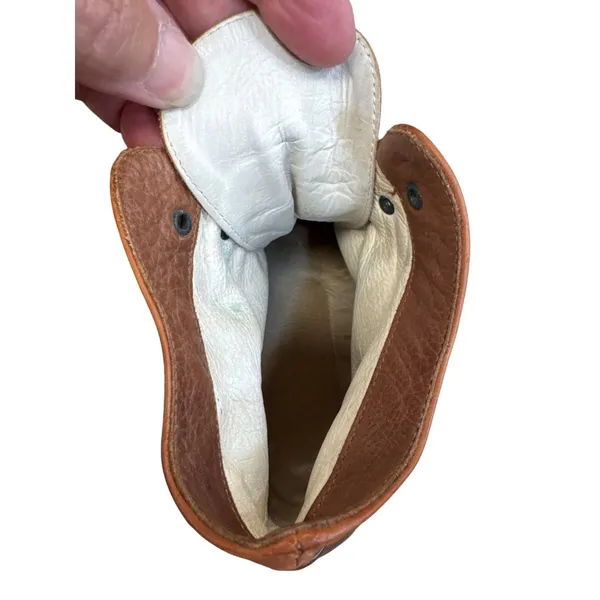 Tano Italian Made Womens Brown Leather Lace-Up Ankle Boots Size 6.5 SKU8151 - Image 10