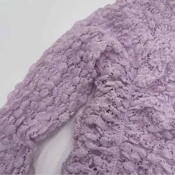 Intimately Free People Lace Lavender Day & Night Bodysuit Shear Stretch Medium - Image 4