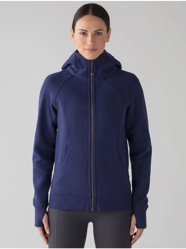 Lululemon Scuba Hoodie Light Cotton Fleece, Blueberry Jam - Image 2
