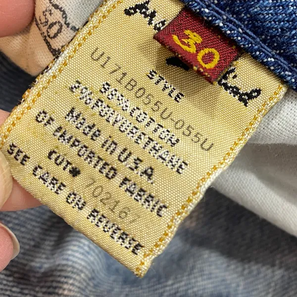 Vintage Y2K 7 For All Mankind A-Pocket‎ Bootcut Jeans 30 Made in USA Medium Wash - Image 4