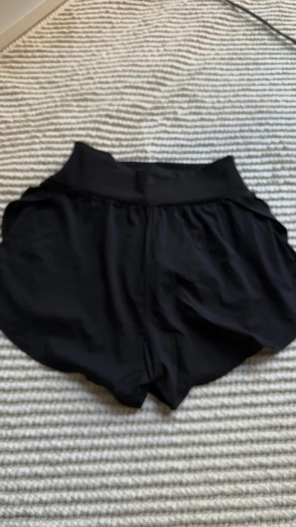 All in motion flowy cute athletic shorts in black - Image 4