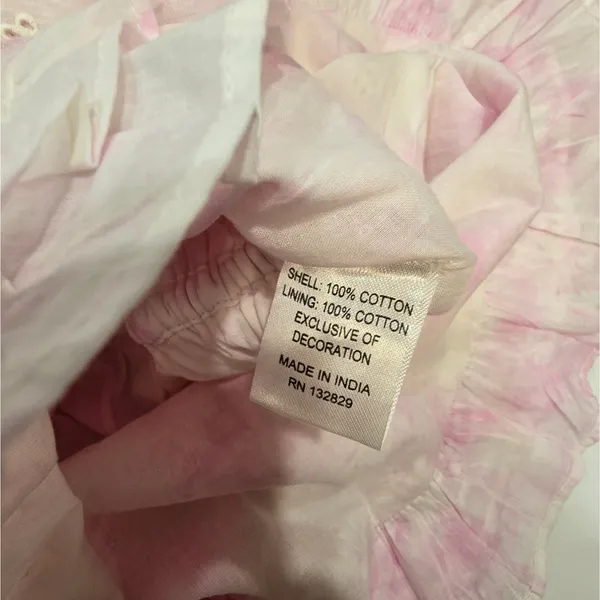 Tularosa Jordan Romper in Fuchsia Tie Dye XL - Image 10