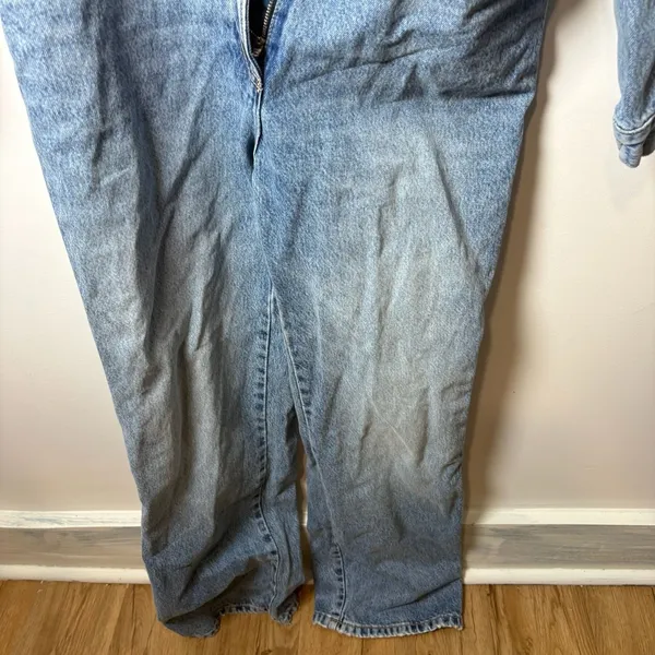 Zara Denim Jumpsuit Size M - Image 5