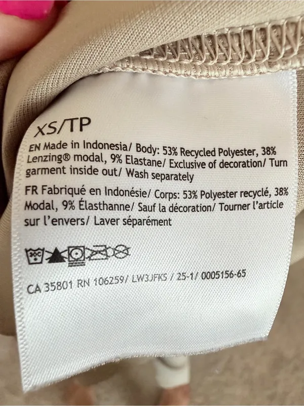 Lululemon Perfectly Oversized Cropped Crew softstreme Sweatshirt womens size XS - Image 5