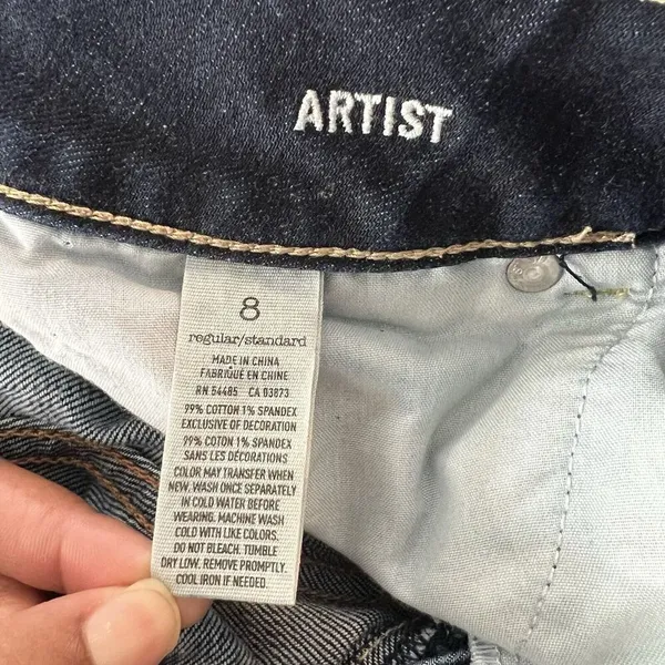 American Eagle Women’s Jeans Sz 8 Artist‎ - Image 4