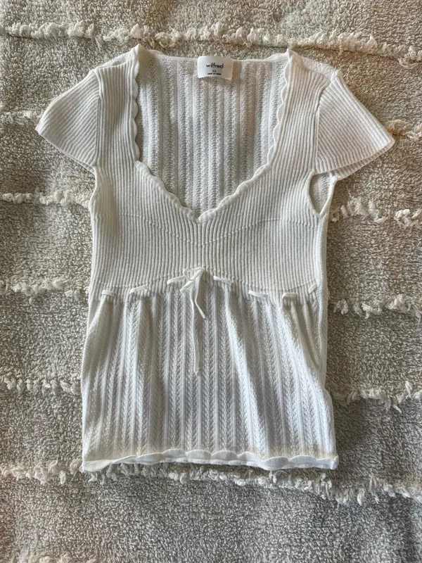 Aritzia Wilfred Knit Top - Image 2