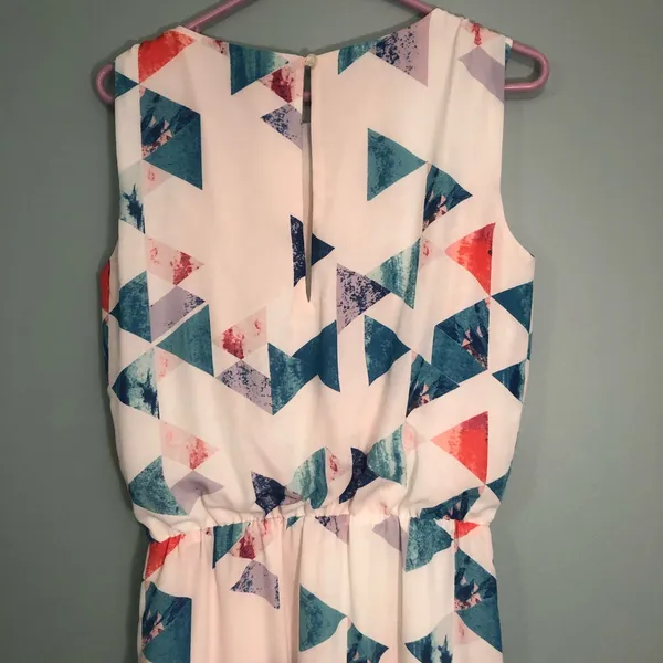 Sam Edelman white patterned dress women’s size small! - Image 7