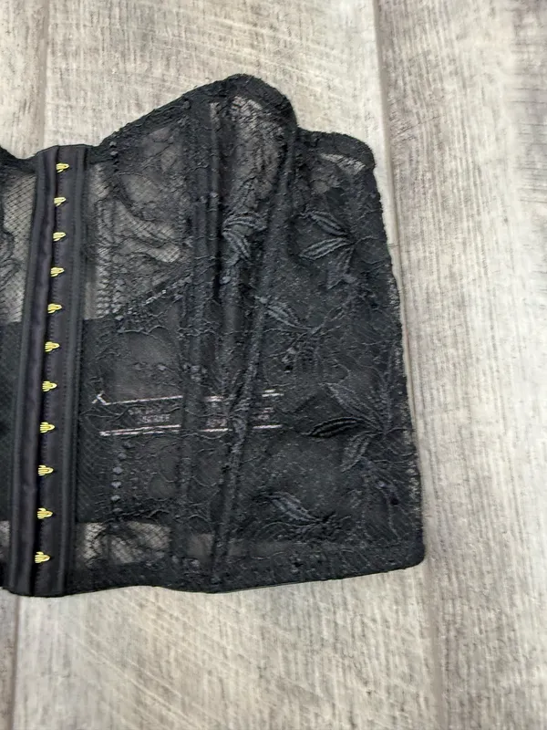 Victoria's Secret Black Lace Bustier Bra Top - Image 2