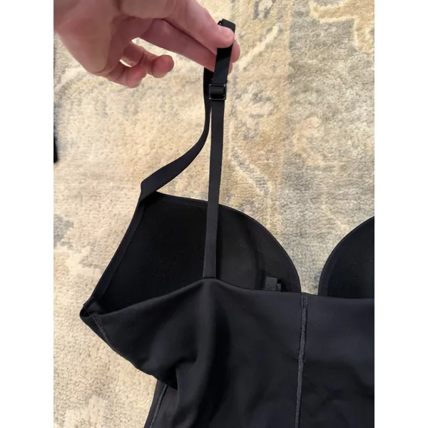 SKIMS Ultimate Body Onyx Black Push Up Thong Shaping Bodysuit Size M NEW $144 - Image 8