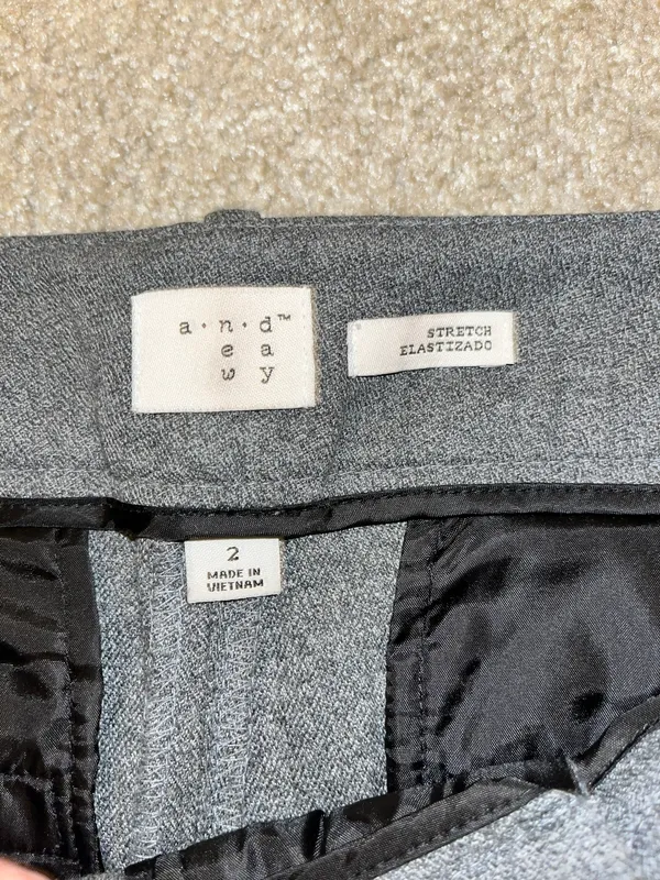 A New Day Stretch Gray Pants - Image 4