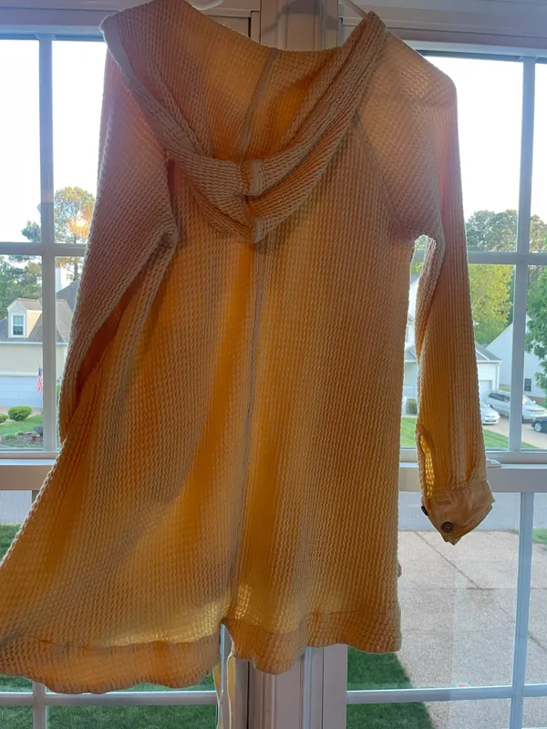 Free People Mustard Sweater - Image 4