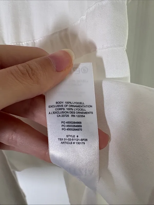 Aritzia Babaton Blue White Garner Shirt XS - Image 9