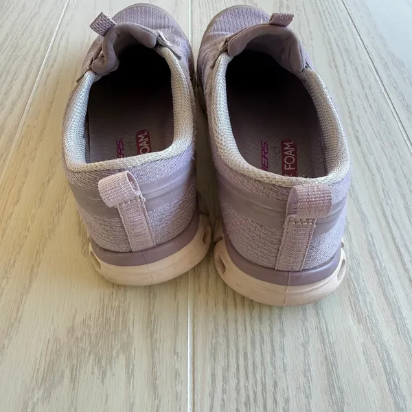 Skechers Women’s 7 Glide-Step Lavender Purple Trainers Sneakers - Image 2