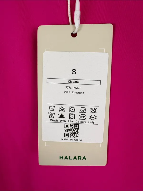 NWT Halara SoftlyZero Plush Backless Active Dress Women's Size Small Fuchsia - Image 5