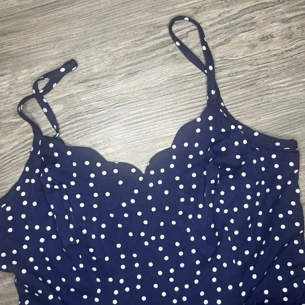 41 Hawthorn Navy and White Mini Dress - Image 5