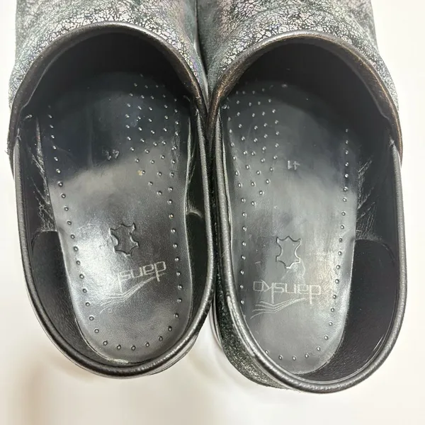 Dansko Professional Metallic Iridescent Clog Shoes Womens 41 Comfort Multicolor - Image 9