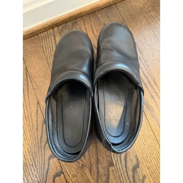 Dansko Professional Clogs Women's Size 40 US Sz 9 Black Oiled Comfort $135 - Image 5