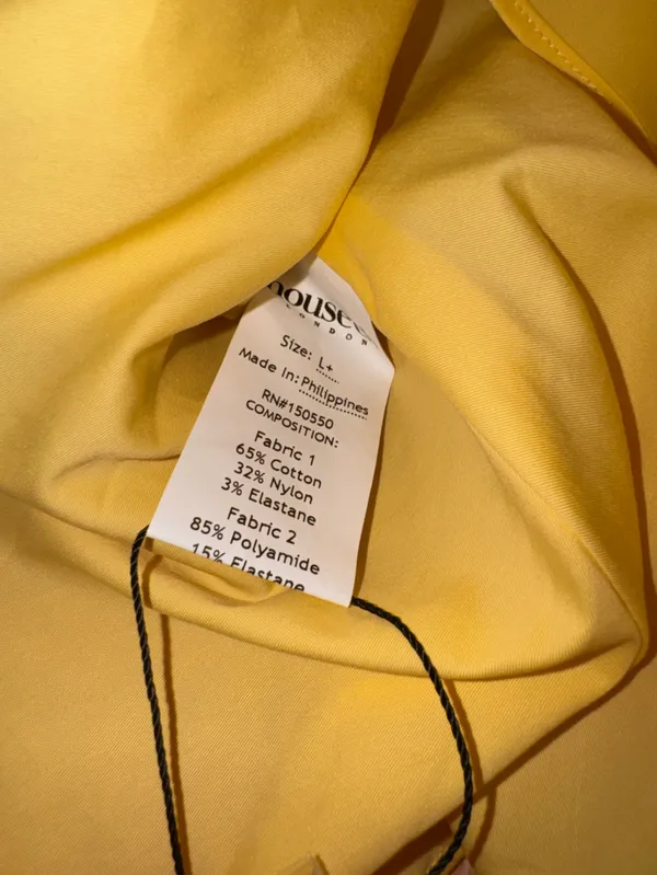 NEW House Of CB Tatiana Butter Yellow Floral Print Midi Sundress Sz XL L+ - Image 10