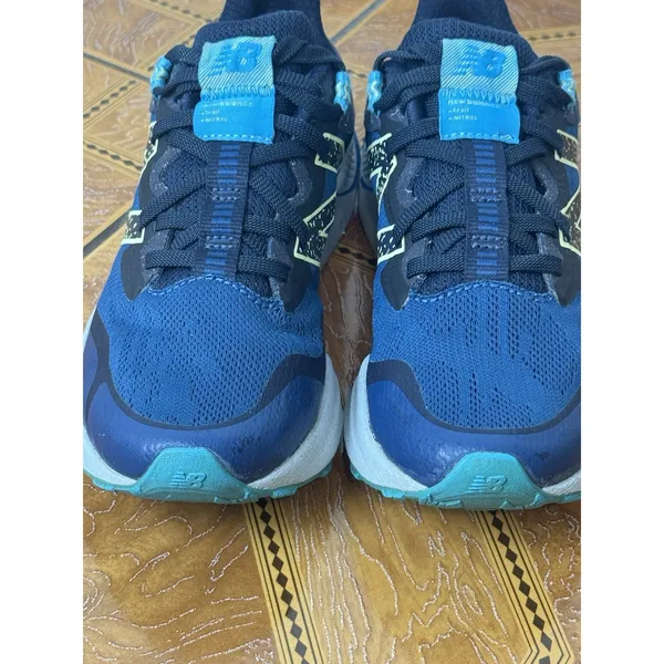 New Balance Women’s Size 7.5 Nitrel Dynasoft V4 Blue Athletic Trail Run Shoes - Image 10
