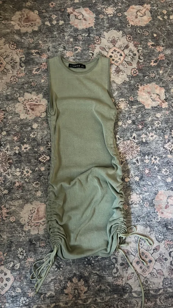 Lioness Princess Polly Dress Military Minds Mini Sage - Image 3