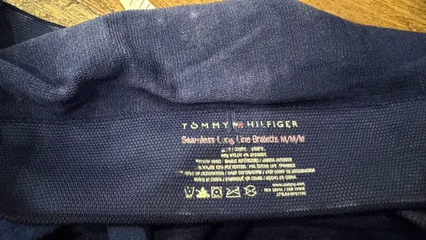 Tommy Hilfiger Women’s Bralette Navy Blue Sports Bra Size Medium - Image 7