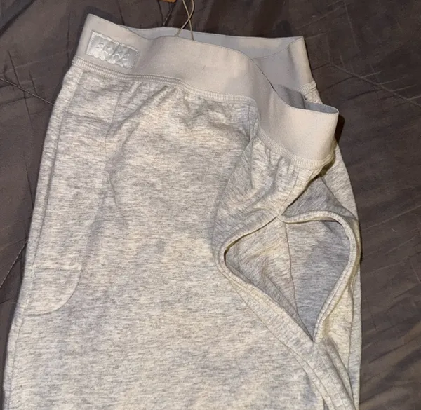 Skims Boyfriend Loose Pants Light Heather Grey - Image 3