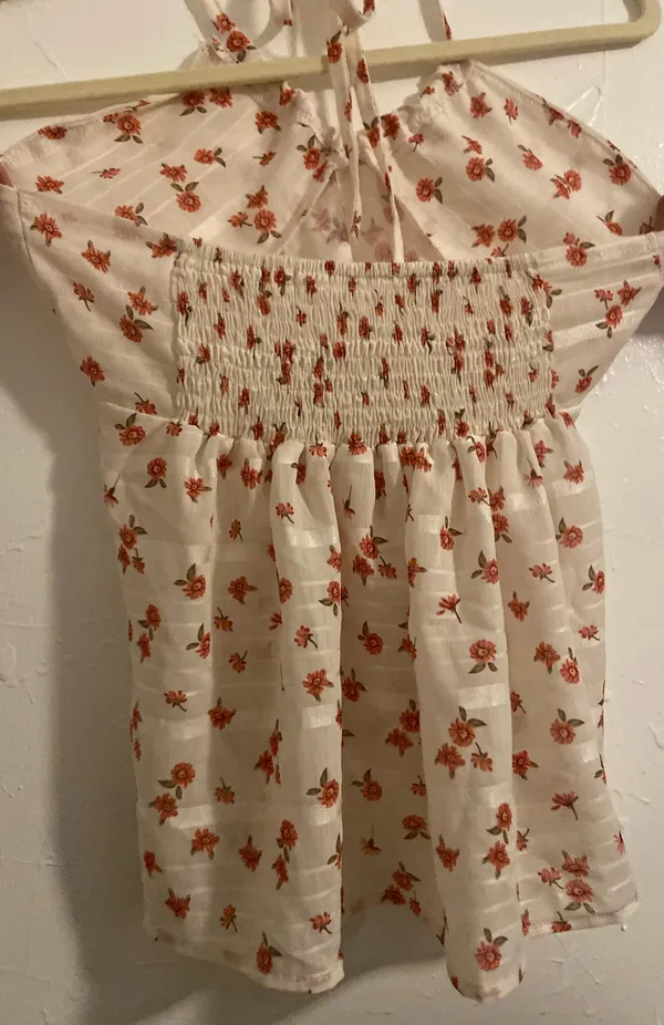 Flowy halter top White - Image 2