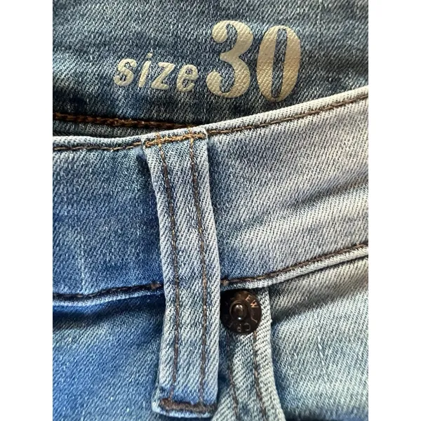 J.CREW Lookout High Rise Crop Jeans Blue Light Wash Stretch Slim Fit Women’s - Image 3