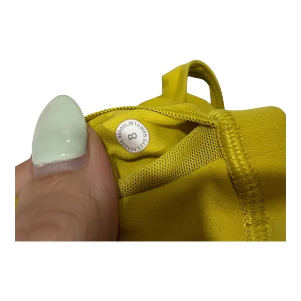 Lululemon yellow Align Tank Top Size 8 - Image 3